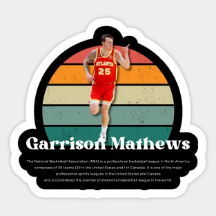 Garrison Mathews Vintage V1 Sticker